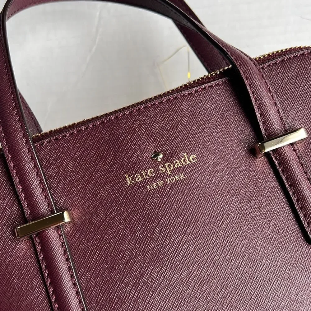 Kate Spade Cedar Street Maise Satchel - Mulled Wine